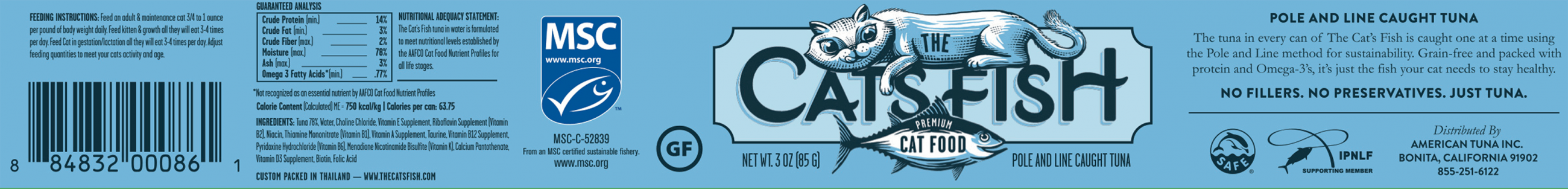 feeding cats fish